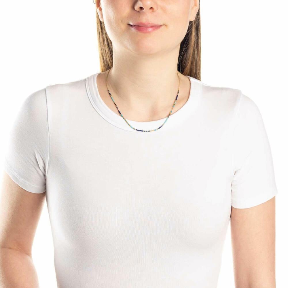 Leonardo Jewels Halskette Lou CIAO, Schmuckkette, Edelstahl, Blau, 022981