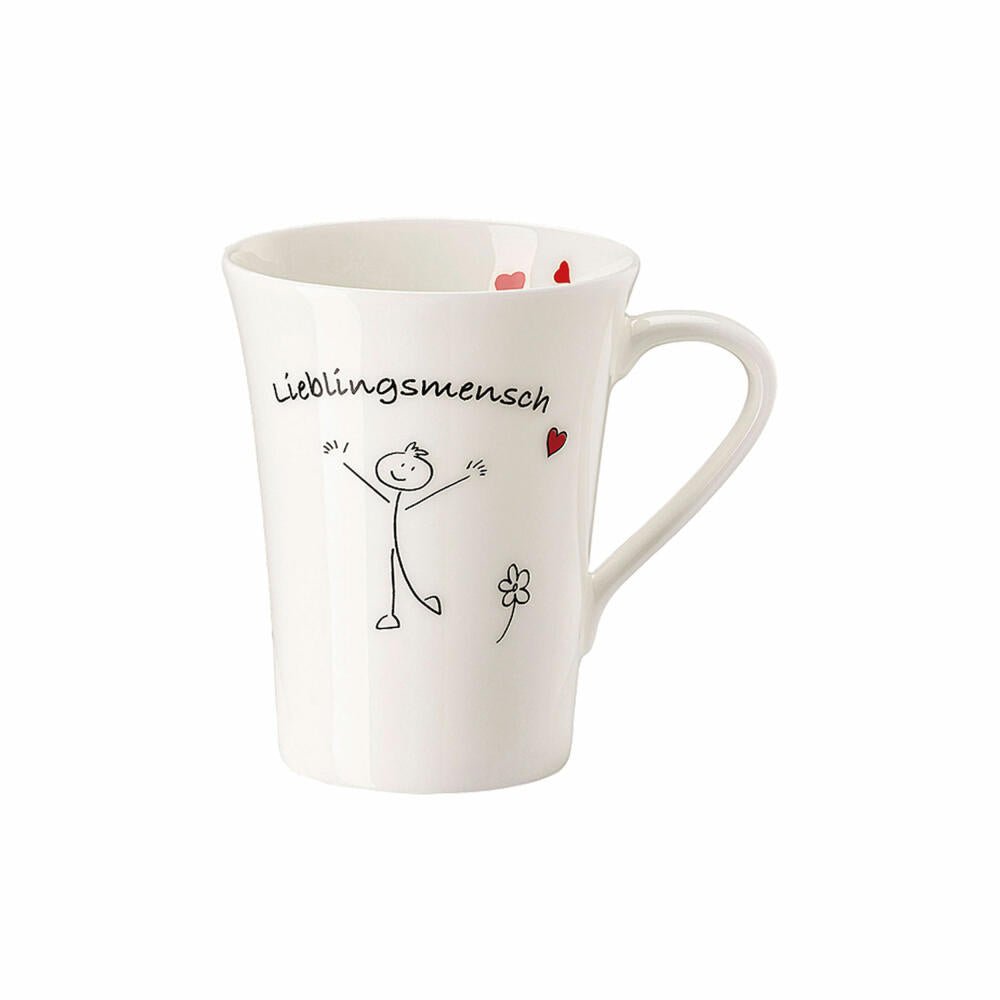 Hutschenreuther My Mug Collection Mug with Handle, Bone China, Word-Favorite Person, 400 ml, 02048-727337-15505