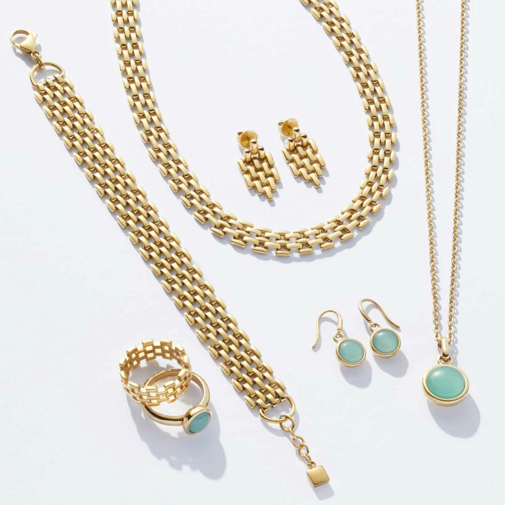 Leonardo Jewels Earring Bea Set of 2, Earrings, Stainless Steel, Turquoise, 023060