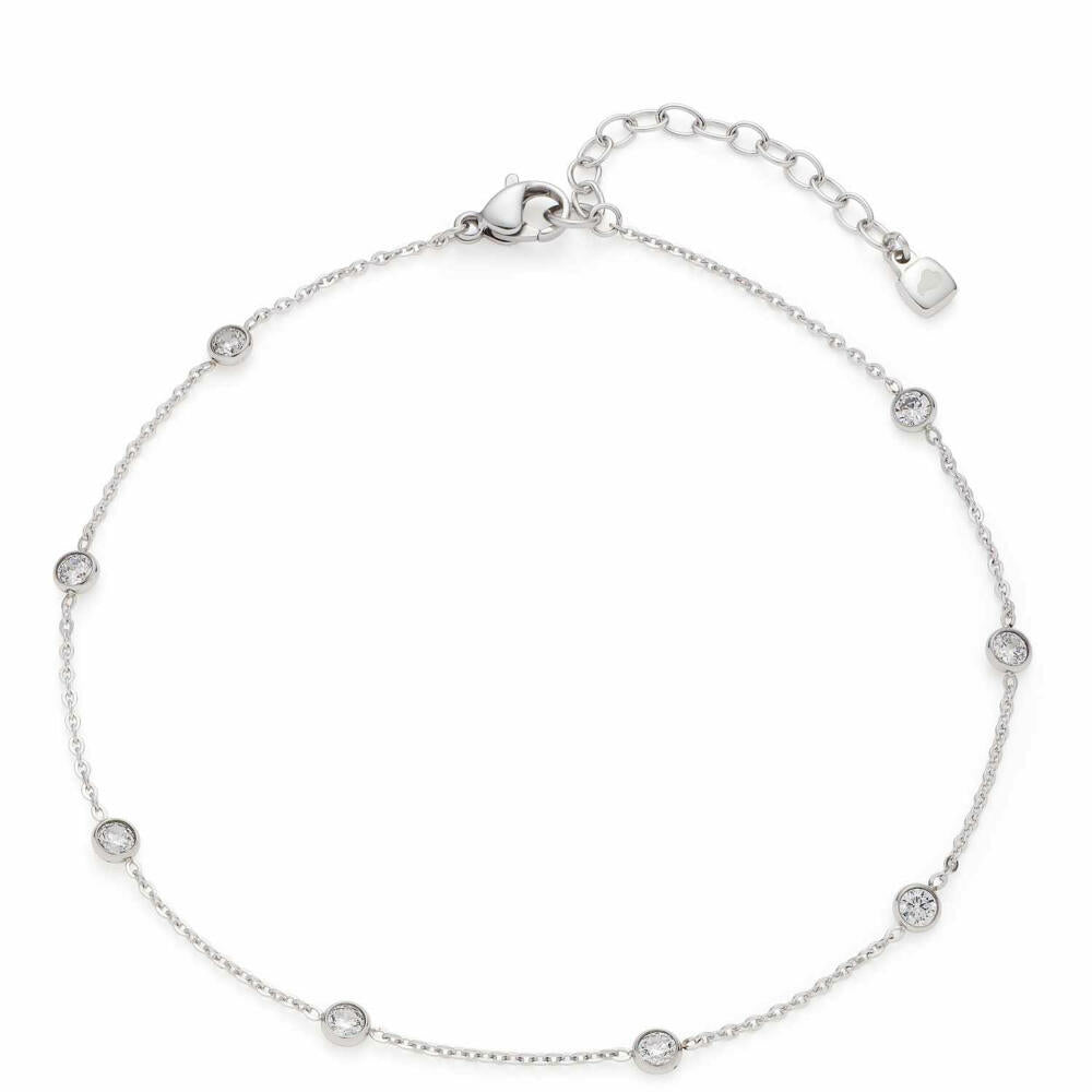 Leonardo Jewels Fußkettchen Mini CIAO, Fußschmuck, Edelstahl, Silber, 022985