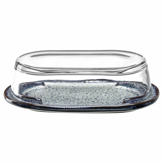 Leonardo Butterdose Matera, Butterschale, Materialmix, Anthrazit, 022987