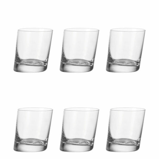 Leonardo Pisa mug set of 6, small, water glass, drinking glass, juice glass, glass, 300 ml, 35396