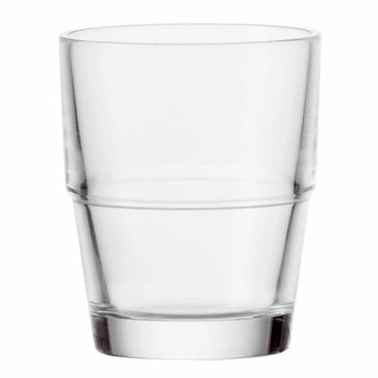 Leonardo Solo Becher Compact 6er Set, Kaffeebecher, für Padmaschinen, Saftglas, Glas, 300 ml, 35456