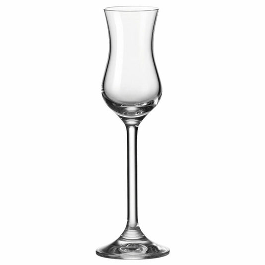 Leonardo Daily Grappaglas, 6er Set, Schnapsglas, Aperitifglas, Glas, 80 ml, 35237