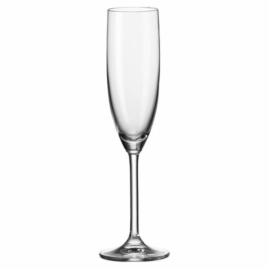 Leonardo Daily champagne glass, set of 6, champagne glass, prosecco glass, glass, 210 ml, 35243