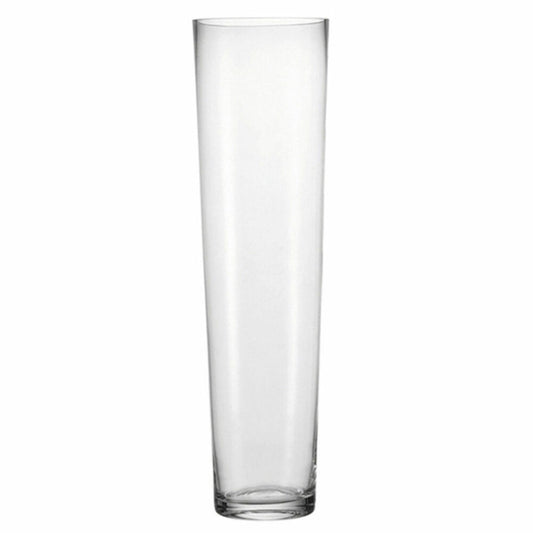 Leonardo conical vase, flower vase, glass vase, glass, 70 cm, clear, 29557