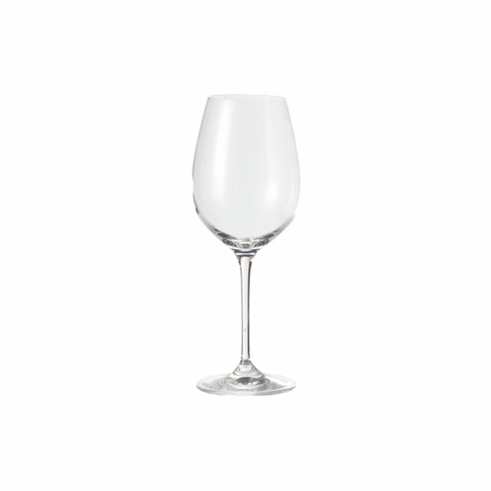 Leonardo Barcelona red wine glass set of 6, red wine wine glass, clear glass, glass, 180 ml, 35276