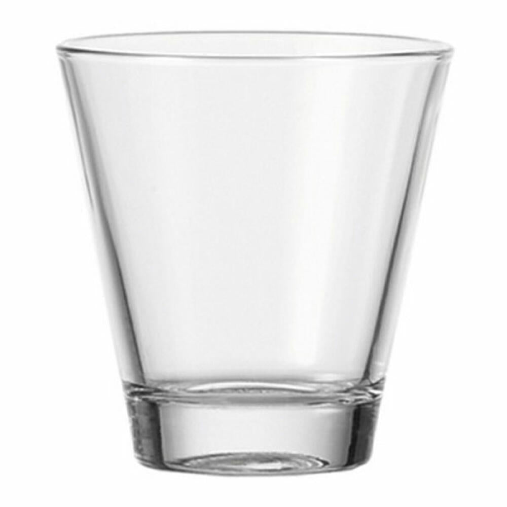Leonardo Ciao Becher Klein 6er Set, Trinkglas, Wasserglas, Saftglas, Glas, 250 ml, 35452