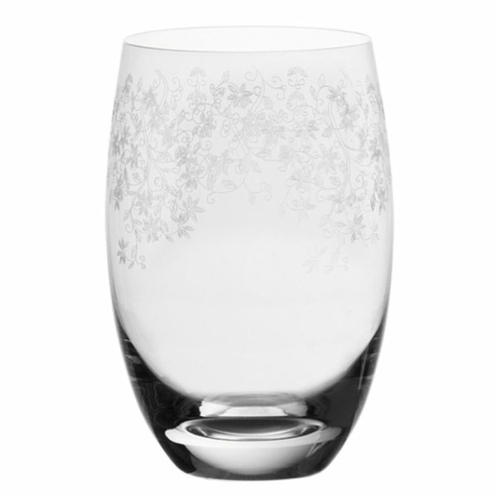 Leonardo Chateau long drink glass set of 6, drinking glass, water glass, elegant glass with engraving, 350 ml, 35299