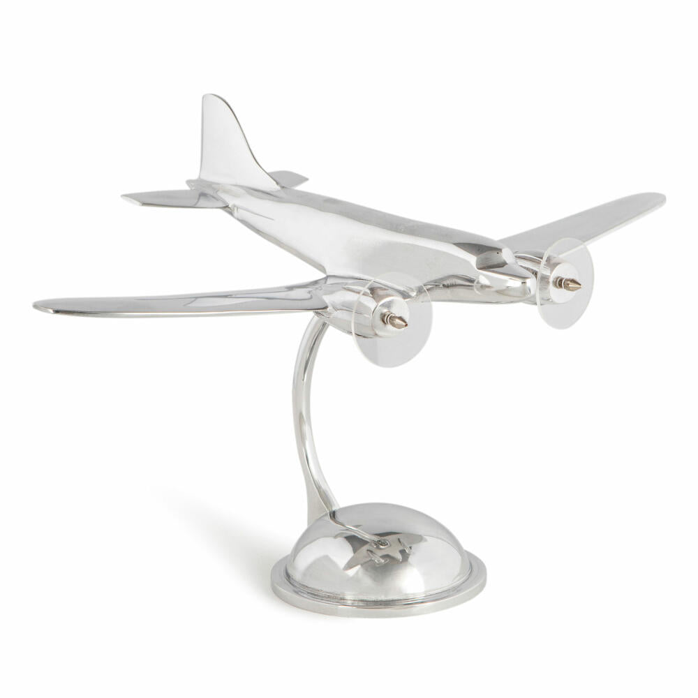 Authentic Models Airplane Model Desktop DC-3, Desk Decoration, Aluminum, AP105