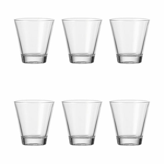 Leonardo Ciao Becher Klein 6er Set, Trinkglas, Wasserglas, Saftglas, Glas, 250 ml, 35452