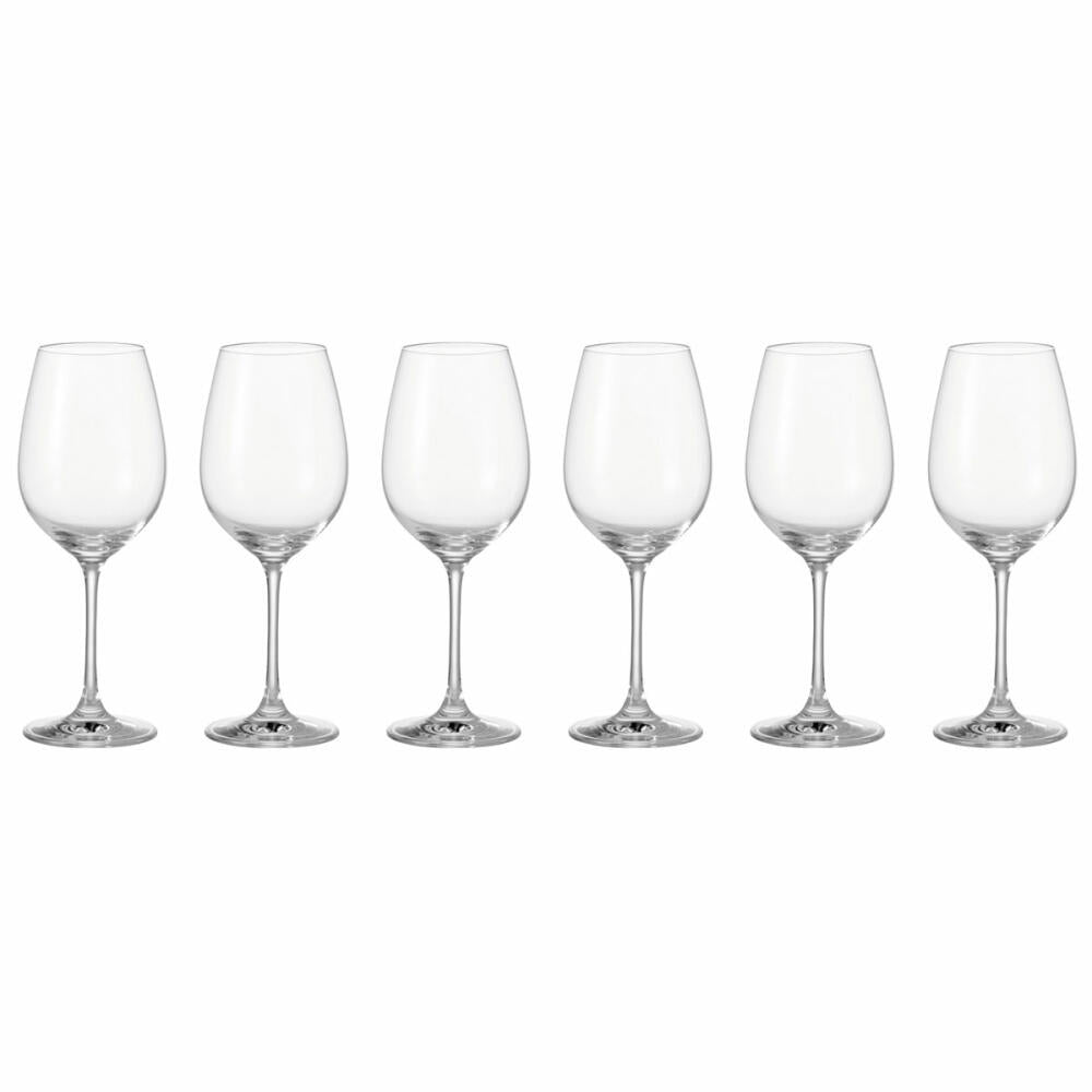 Leonardo City Barcelona white wine glass set of 6, white wine glass, clear glass, glass, 250 ml, 35275