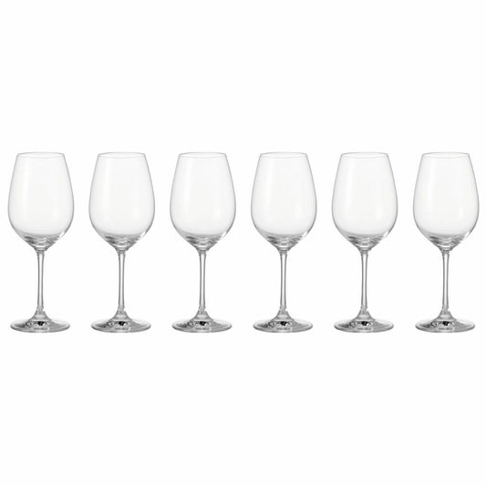 Leonardo City Barcelona white wine glass set of 6, white wine glass, clear glass, glass, 250 ml, 35275