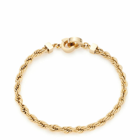 Leonardo Jewels Armband Cordula Clip&Mix, Armreif, Armschmuck, Schmuck, Edelstahl IP gold, Gold, 021803
