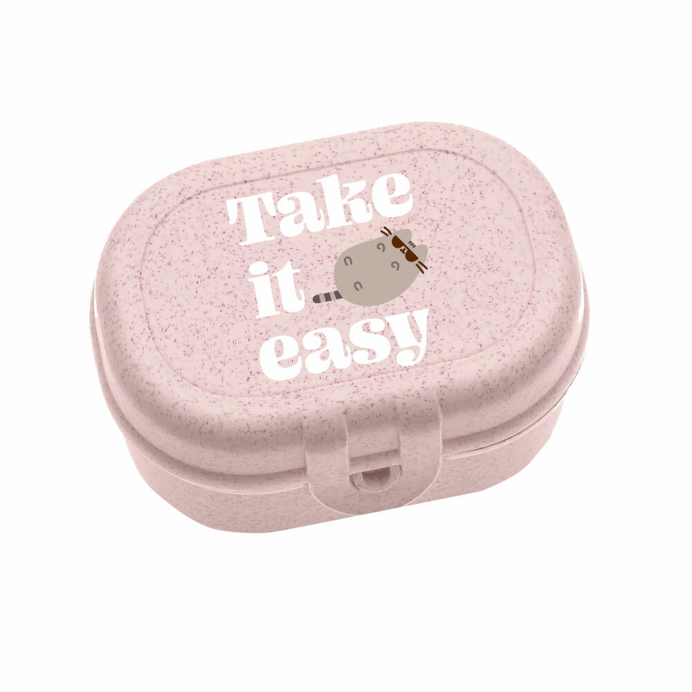 Koziol Lunchbox Pascal Mini Pusheen Take It Easy, Kunststoff, Organic Pink, 8024711