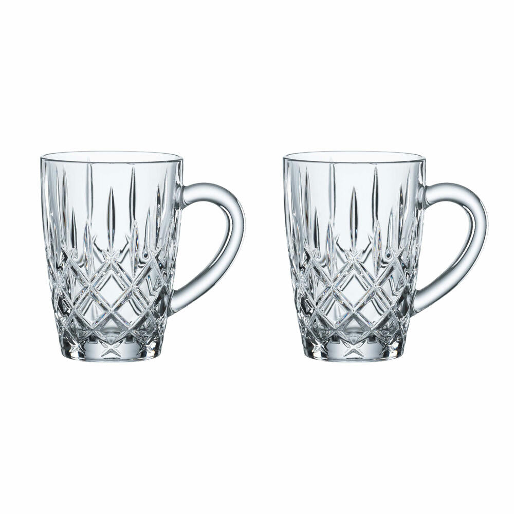 Nachtmann Teebecher Set Noblesse 2-tlg., Teegläser, Kristallglas, 350 ml, 103771