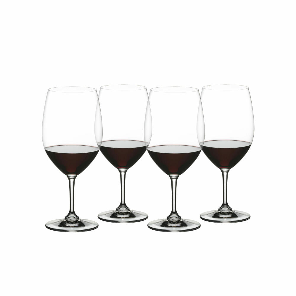 Nachtmann Bordeauxglas Set ViVino 4-tlg., Weingläser, Kristallglas, 610 ml, 103738