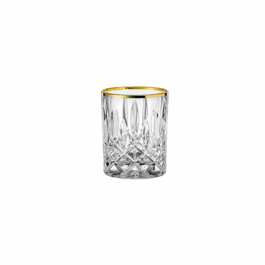 Nachtmann whiskey tumblers set of 2 Noblesse Gold, whiskey tumblers, crystal glass, clear / gold, 295 ml, 104025