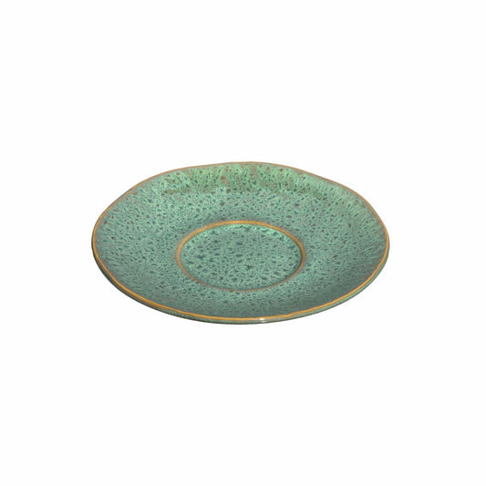 Leonardo ceramic saucer MATERA, saucer, lower, ceramic, green, 15 cm, 018593