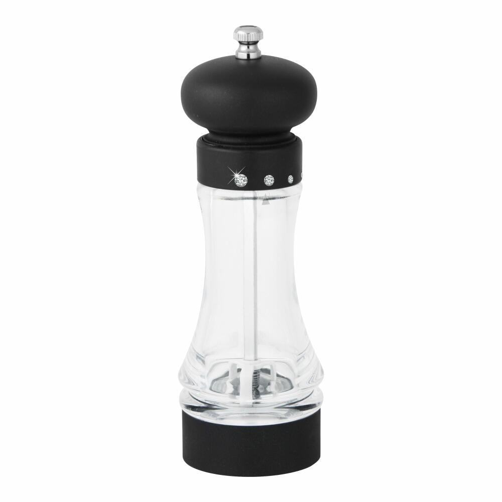 Fackelmann Pouring &amp; Dispensing Salt and Pepper Mill Diamond, Spice Mill, Salt Mill, 46844