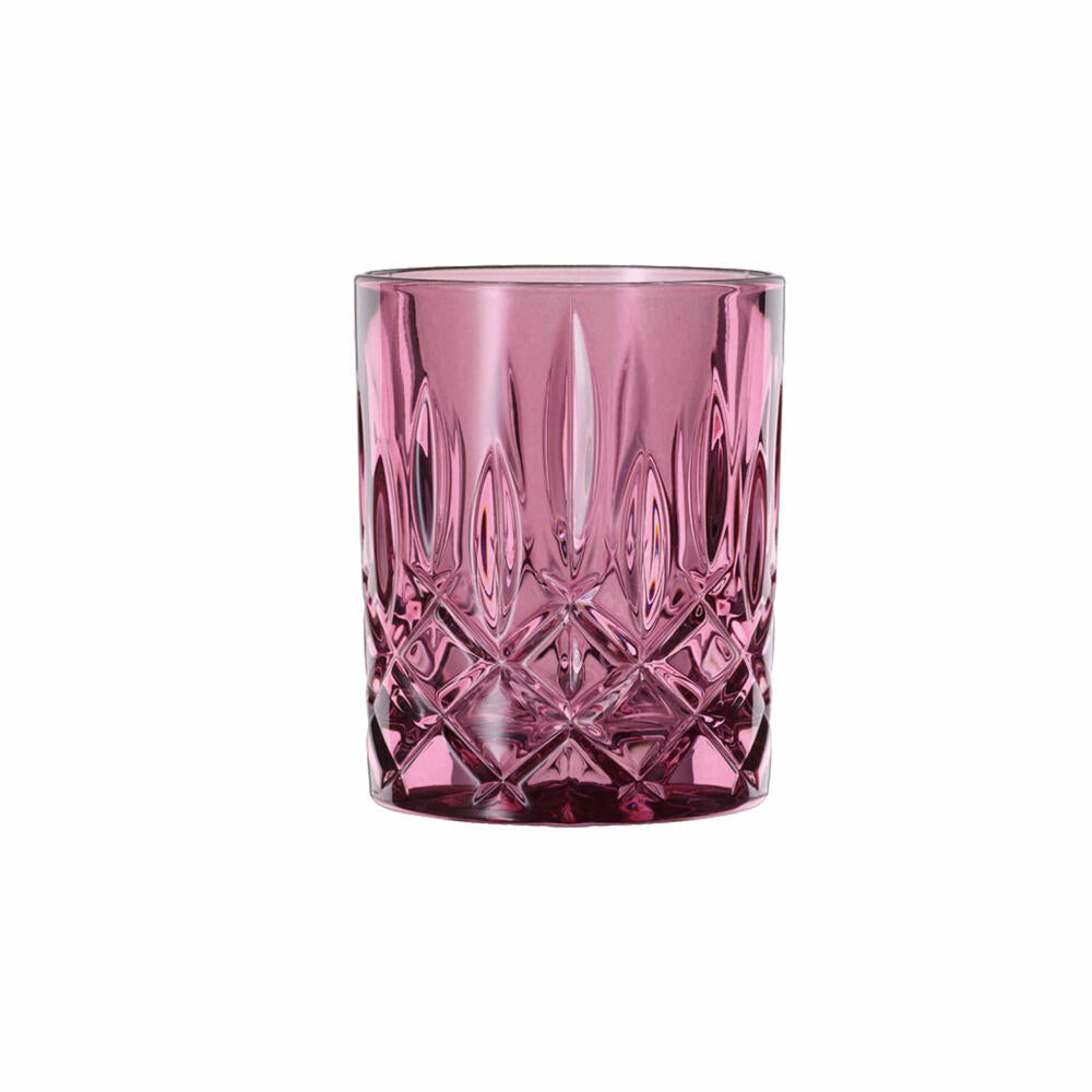 Nachtmann Whiskey Tumblers Set of 2 Noblesse, Whiskey Tumbler, Crystal Glass, Berry, 295 ml, 104244
