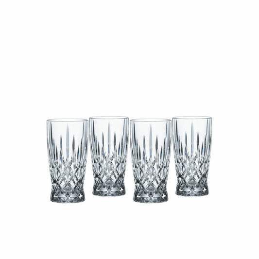 Nachtmann Softdrinkglas Set Noblesse 4-tlg., Trinkgläser, Kristallglas, 350 ml, 103747