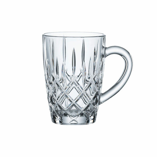 Nachtmann coffee mug set of 2 Noblesse Barista, crystal glass, clear, 347 ml, 104907