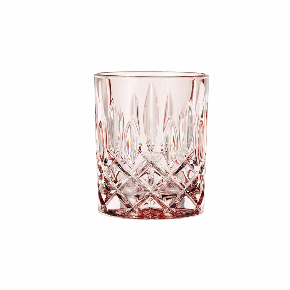Nachtmann whiskey tumblers set of 2 Noblesse, whiskey tumblers, crystal glass, rosé, 295 ml, 104240
