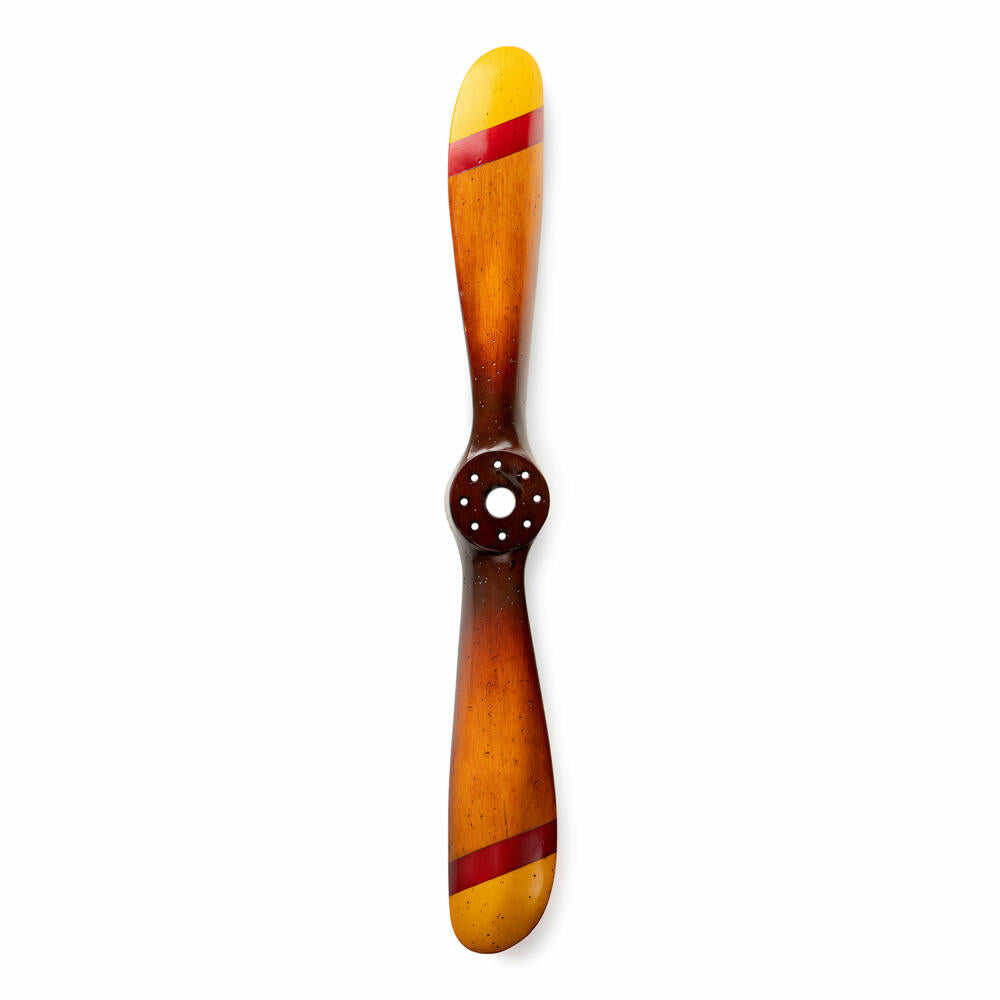 Authentic Models Wall Decoration Propeller Small Red Gold, Airplane Propeller, Wood, AP143