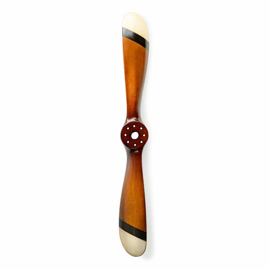 Authentic Models Wall Decoration Propeller Small Black Ivory, Airplane Propeller, Wood, AP144