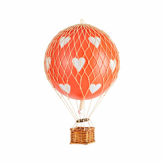 Authentic Models Hängedekoration Travels Light Red Hearts, Ballon, Kunststoff, Papier, AP161RH