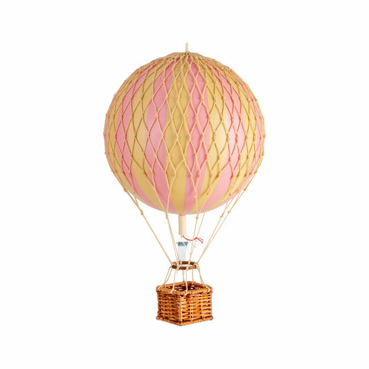 Authentic Models Hängedekoration Travels Light Pink, Ballon, Kunststoff, Papier, AP161P