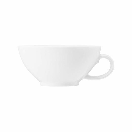 Seltmann Weiden Beat Teeobertasse, Teetasse, Tee Tasse, Obertasse, Porzellan, Weiß, 140 ml, 001.751345