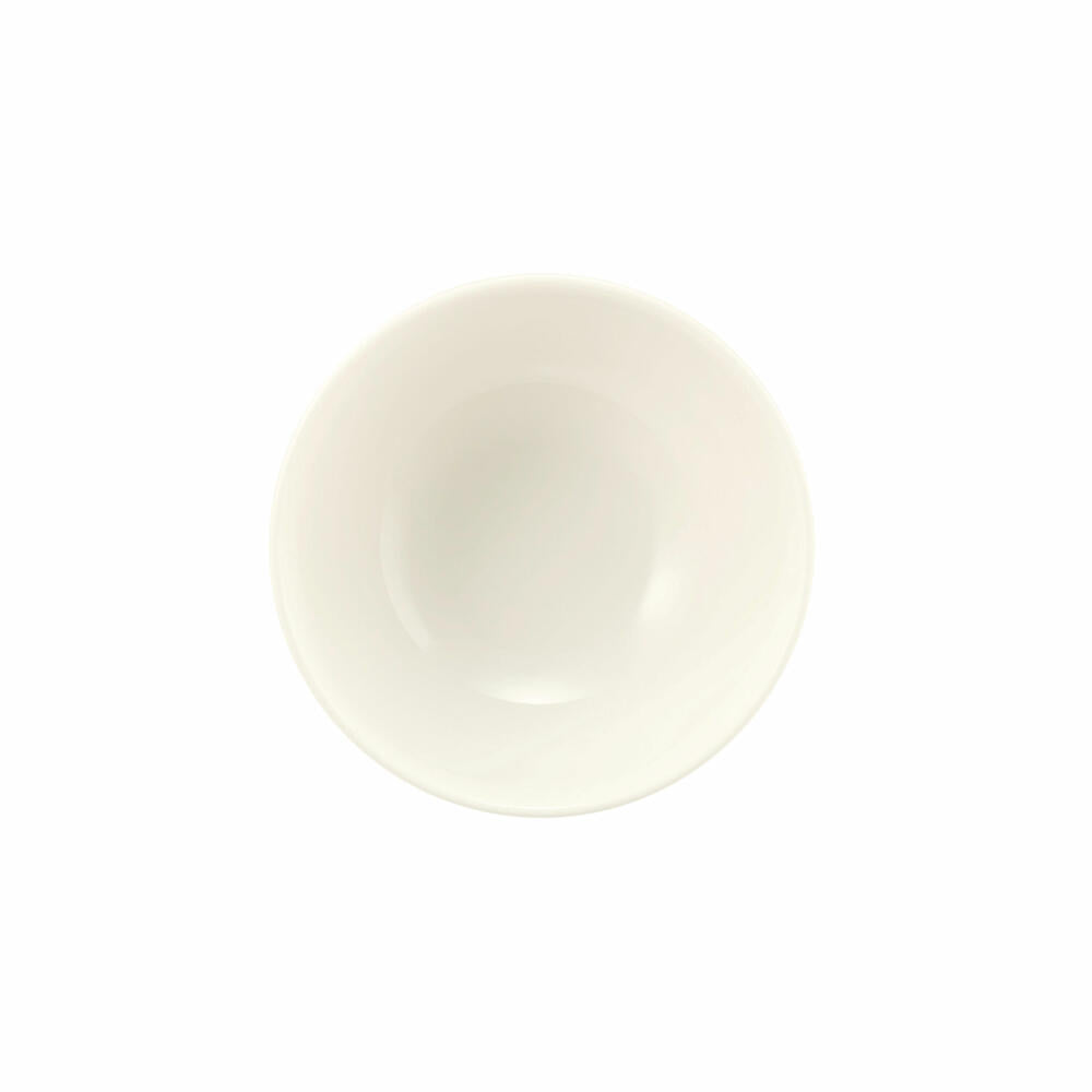 Seltmann Weiden Zoé Fine Diamond Dip Bowl Low, Dip Bowl, Bowl, Bowl, Porcelain, Cream Uni, 210 ml, 001.746255