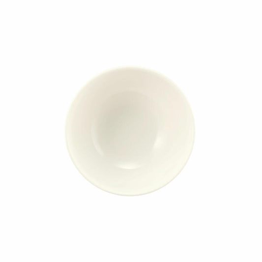 Seltmann Weiden Zoé Fine Diamond Dipschale Nieder, Dipschüssel, Schale, Schüssel, Porzellan, Creme Uni, 210 ml, 001.746255