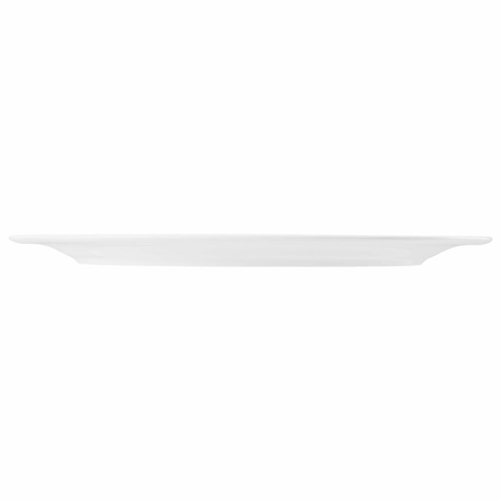 Seltmann Weiden Beat Serving Plate Oval, Serving Plate, Plate, Porcelain, White, 35 x 28 cm, 001.751367