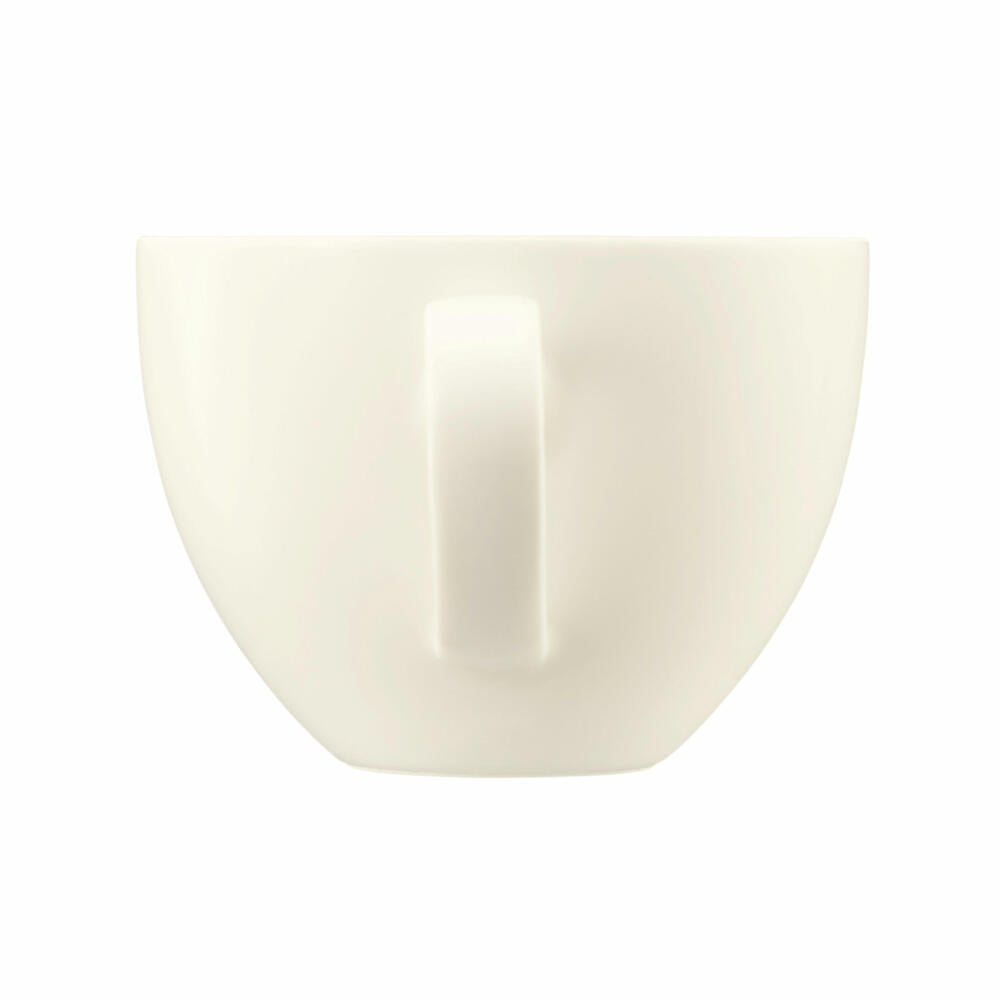 Seltmann Weiden Zoé Fine Diamond milk coffee cup, milk coffee cup, coffee cup, coffee cup, porcelain, cream, 350 ml, 001.746274