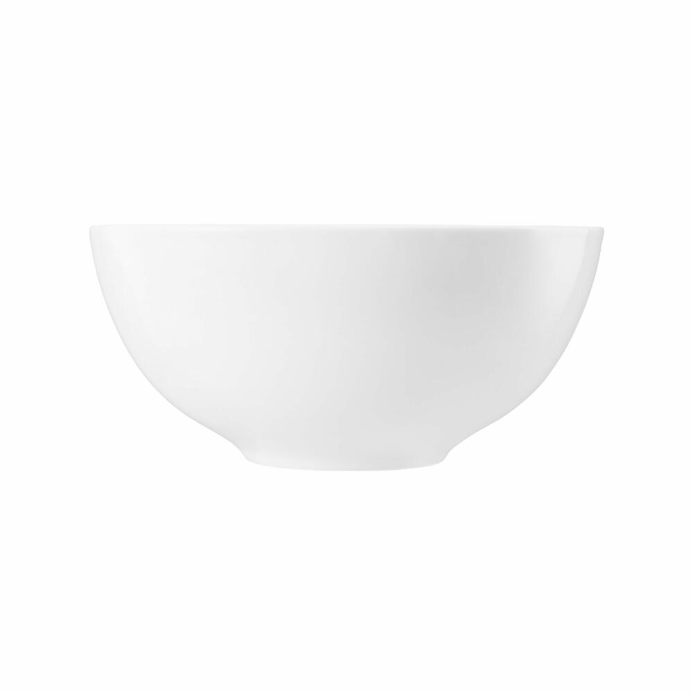 Seltmann Weiden Beat Bowl Round, Bowl, Salad Bowl, Soup Bowl, Porcelain, White, Ø 21 cm, 001.751370