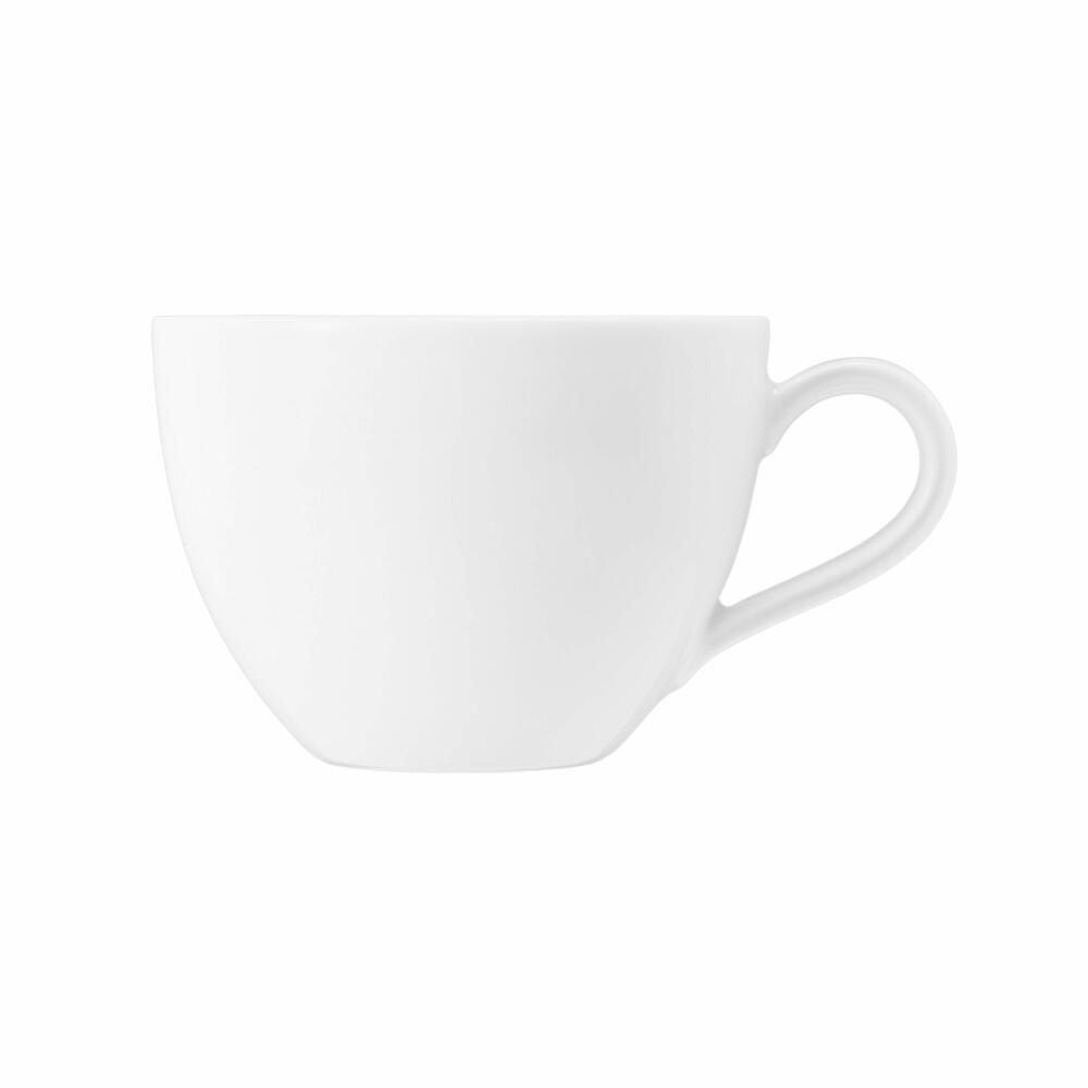 Seltmann Weiden Beat Kaffeeobertasse, Kaffeetasse, Kaffee Tasse, Teetasse, Porzellan, Weiß, 260 ml, 001.751341