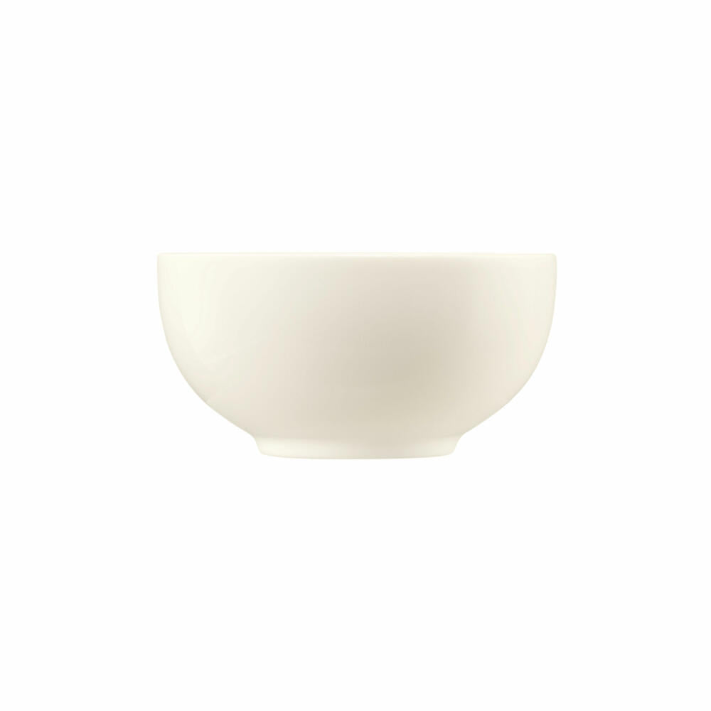 Seltmann Weiden Zoé Fine Diamond Dip Bowl Low, Dip Bowl, Bowl, Bowl, Porcelain, Cream Uni, 210 ml, 001.746255