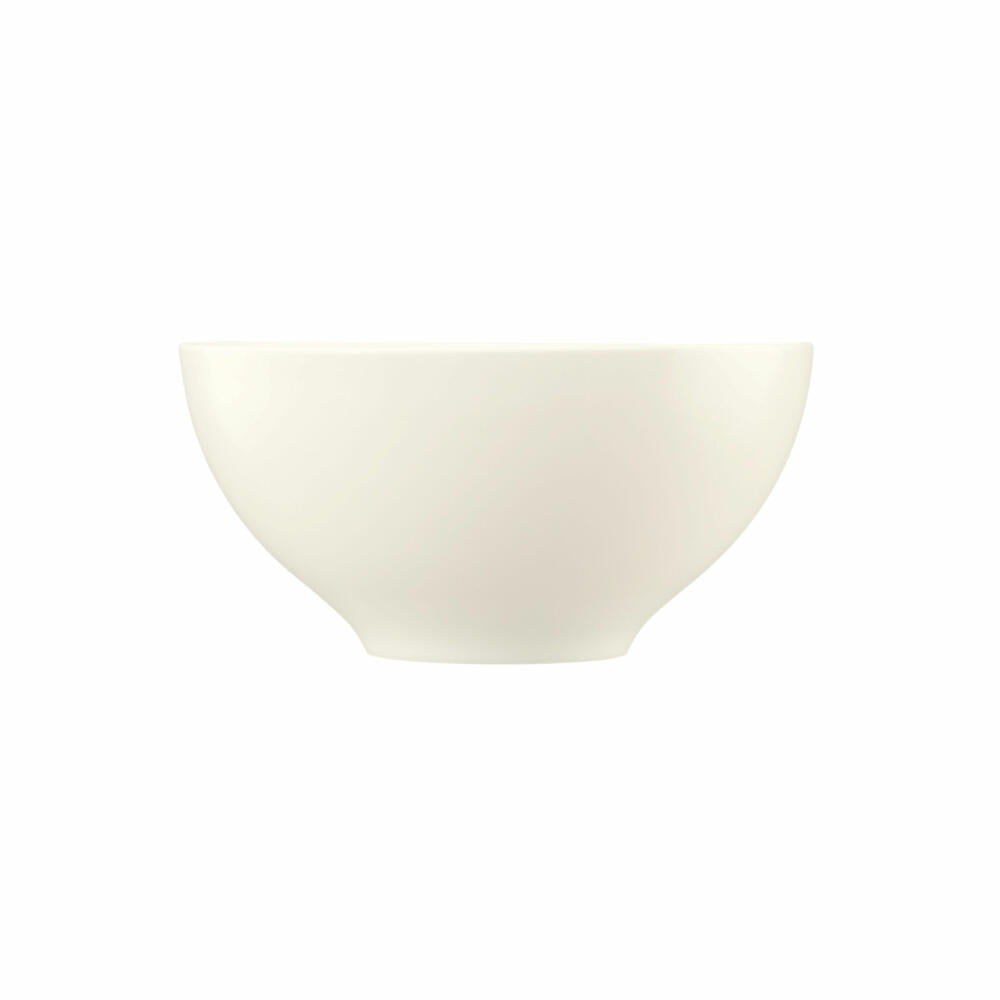 Seltmann Weiden Zoé Fine Diamond Bowl Round, Bowl, Porcelain, Cream Uni, Ø 15.7 cm, 001.746252