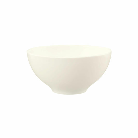 Seltmann Weiden Zoé Fine Diamond Schüssel Rund, Schale, Porzellan, Creme Uni, Ø 15.7 cm, 001.746252