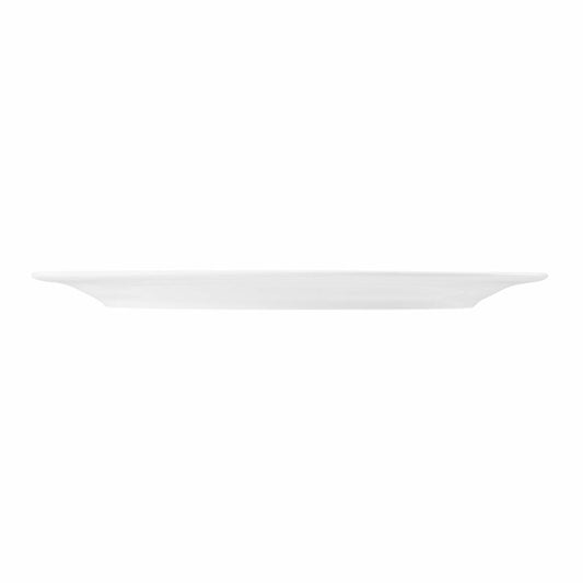 Seltmann Weiden Beat Servierplatte Oval, Servierteller, Platte, Porzellan, Weiß, 31 x 24 cm, 001.751366