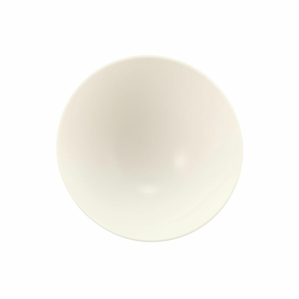 Seltmann Weiden Zoé Fine Diamond Bowl Round, Bowl, Porcelain, Cream Uni, Ø 15.7 cm, 001.746252