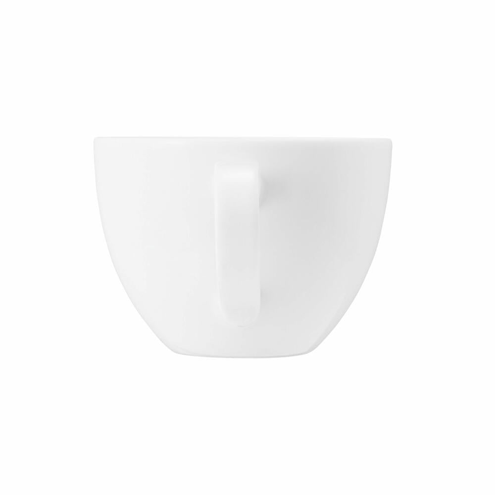 Seltmann Weiden Beat Kaffeeobertasse, Kaffeetasse, Kaffee Tasse, Teetasse, Porzellan, Weiß, 260 ml, 001.751341