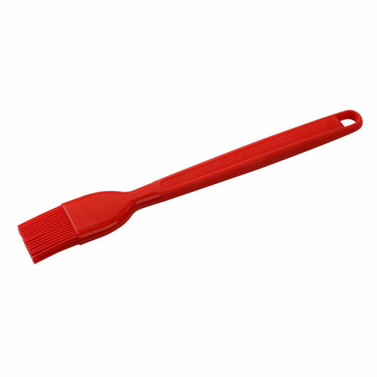 Dr. Oetker Flexxible Love Silikon-Backpinsel Groß, Back Pinsel, Küchenpinsel, Küchenhelfer, Platinsilikon, Rot, 3.5 cm, 1283