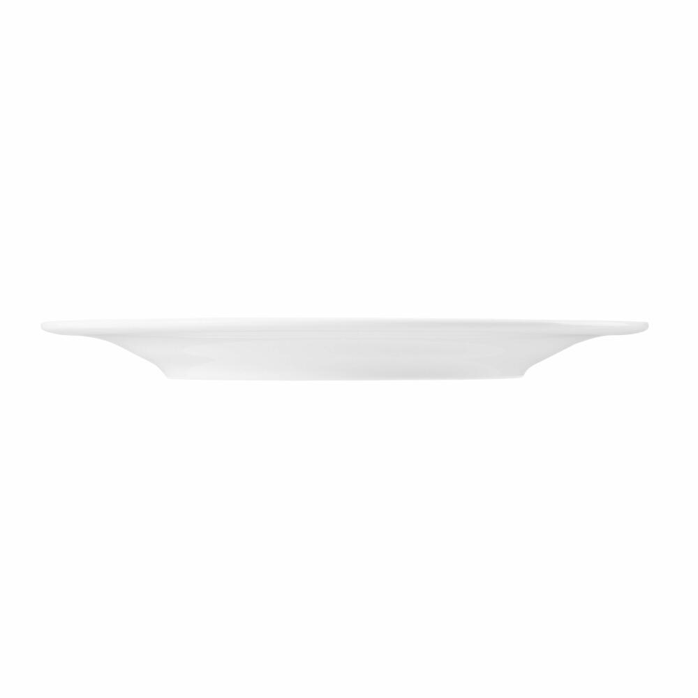 Seltmann Weiden Beat breakfast plate, small plate, dessert plate, cake plate, porcelain, white, Ø 23 cm, 001.751349