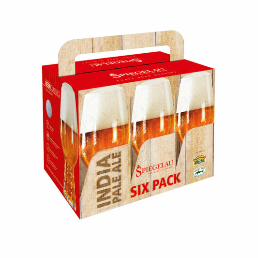 Spiegelau Beer Classics Indian Pale Ale Sixpack, 6er Set, Glas, Bierglas, Bier, Kristallglas, 540 ml, 4991782