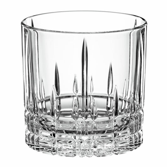 Spiegelau Perfect Serve Collection S.O.F. Glas, 4er Set, Tumbler, Whiskyglas, Kristallglas, 270 ml, 4500177