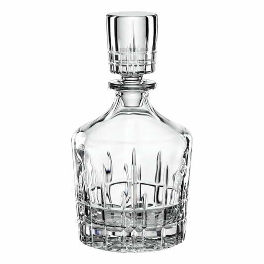 Spiegelau Perfect Serve Collection Perfect Whisky, 3-tlg., Whiskyflasche, Whiskyglas, Kristallglas, 4500198